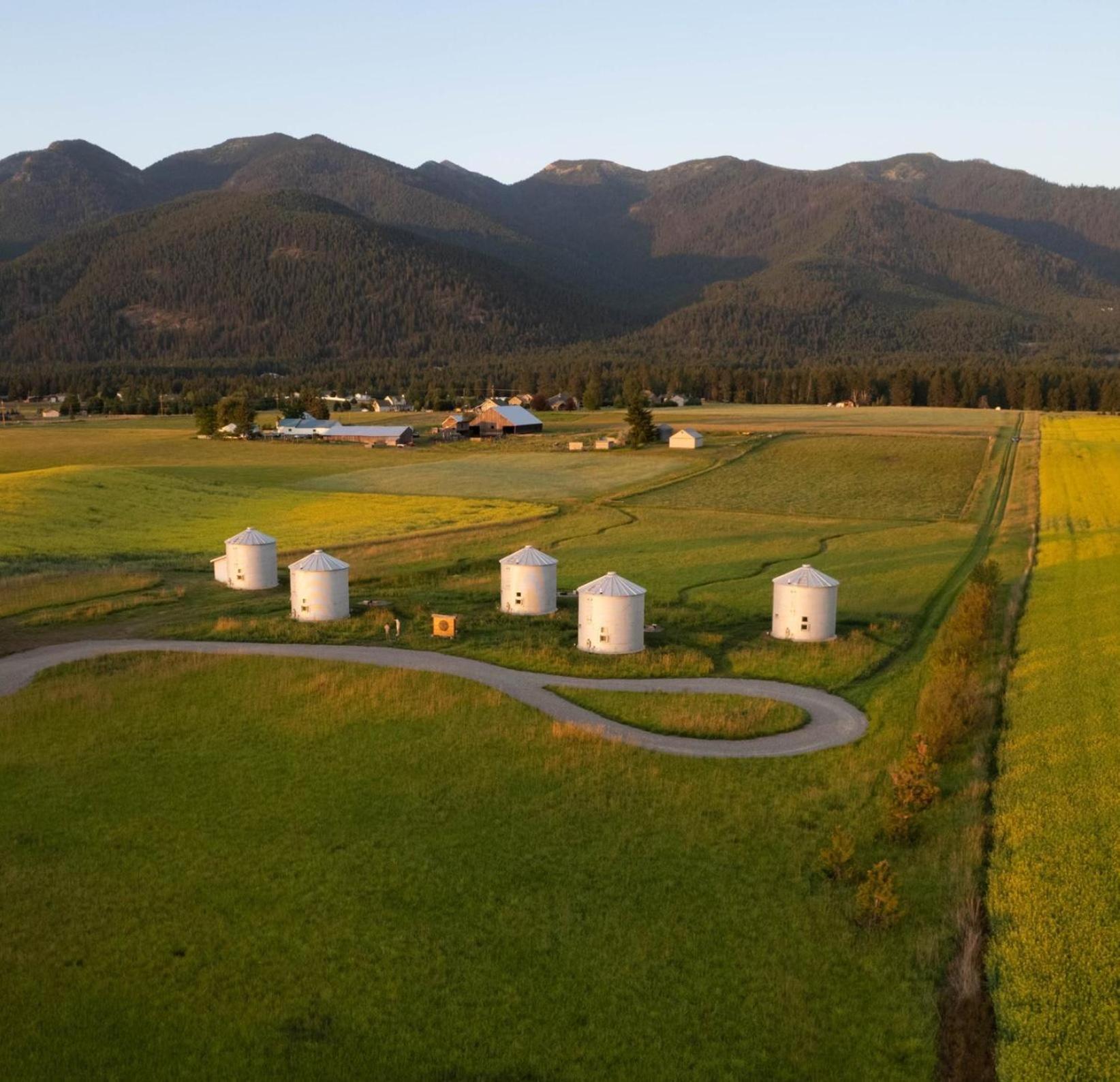 Clark Farm Silos - 5 Silo Mountain View Retreat Kalispell Eksteriør bilde
