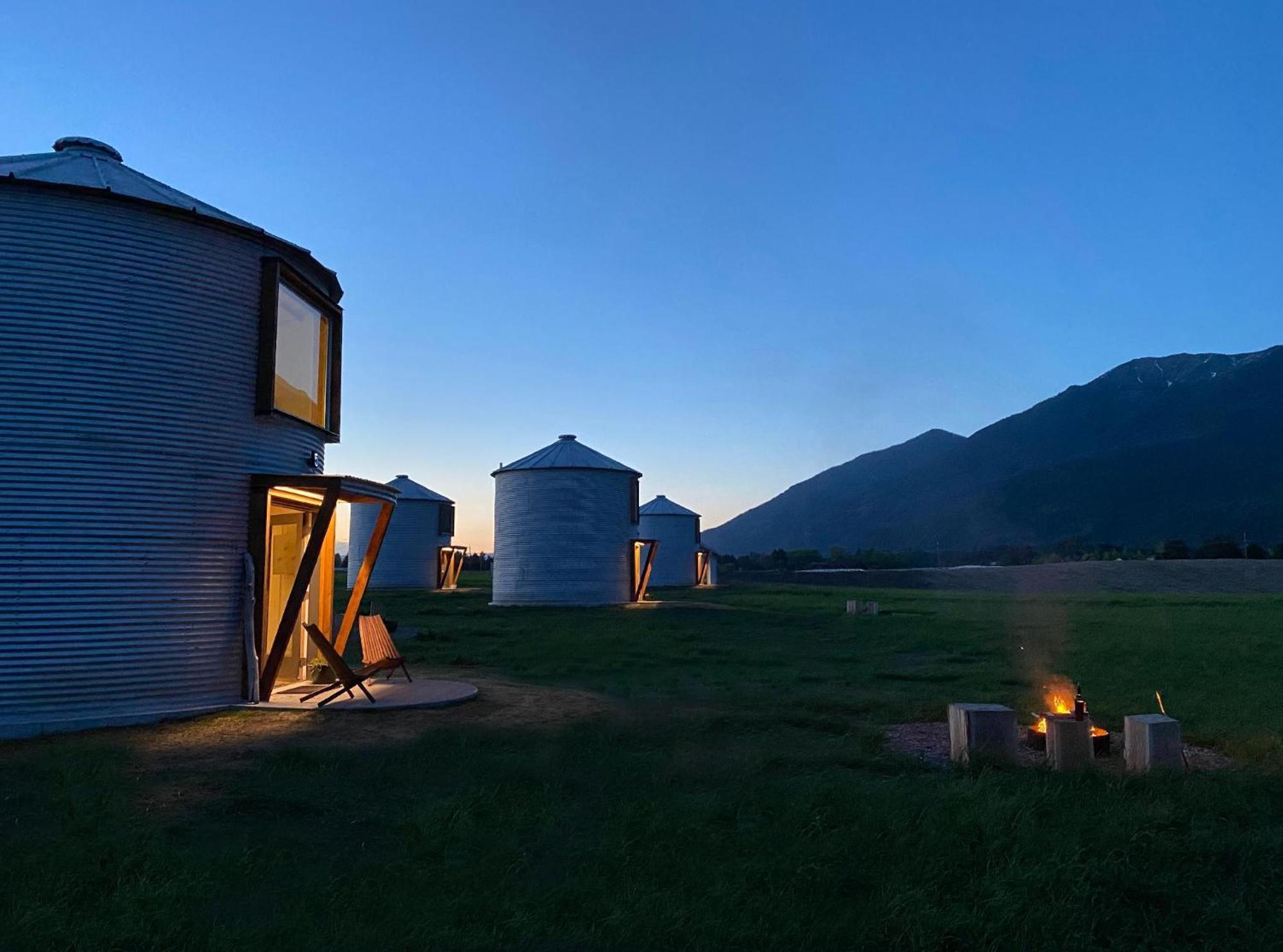 Clark Farm Silos - 5 Silo Mountain View Retreat Kalispell Eksteriør bilde